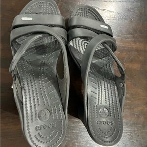 Crocs Women's Black Sandals